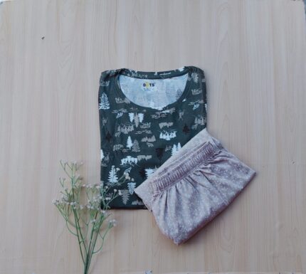 Printed pyjama set