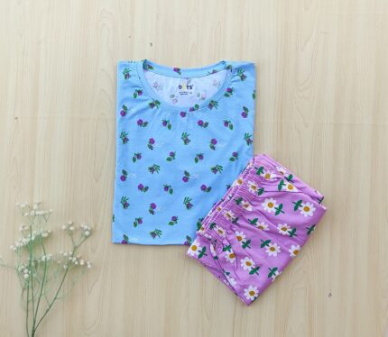 Printed pyjama set